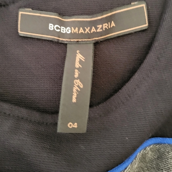 BCBGMaxAzria Color Block Dress 4 NWT - Picture 3 of 6